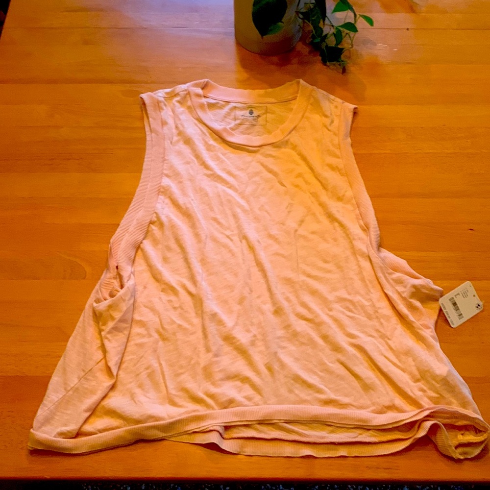 Super comfy cotton tank. Light and airy. Light pink. Never worn